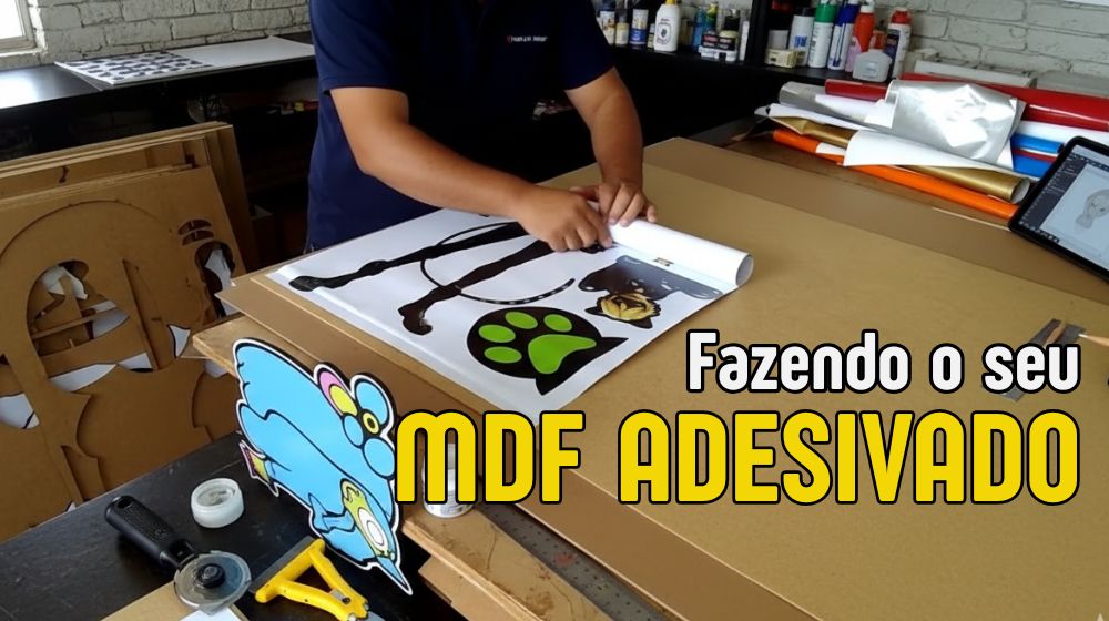 Como Adesivar MDF e PVC Expandido com Perfeição para Corte a Laser