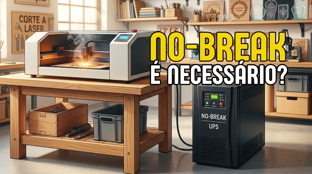 No-break para Máquina Laser: Por Que Você Está Arriscando Seu Negócio Sem Ele?