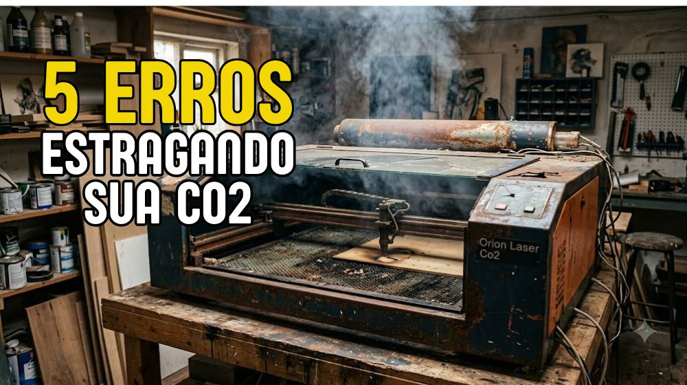 Como Evitar os 5 Erros Fatais que Estão Destruindo sua Máquina de Laser CO2