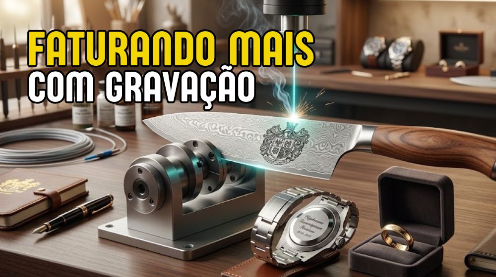 Guia de Gravação a Laser em Joias e Metais: Como Faturar Mais com Itens de Luxo e Personalizados