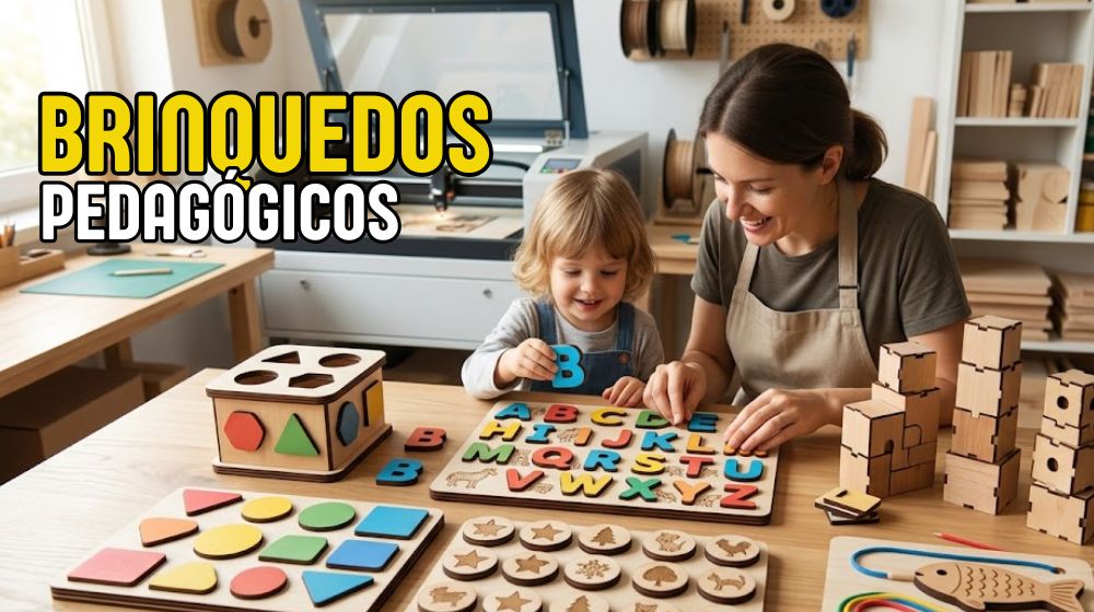 Jogos Pedagógicos em Corte a Laser: Como Entrar Nesse Mercado e Lucrar